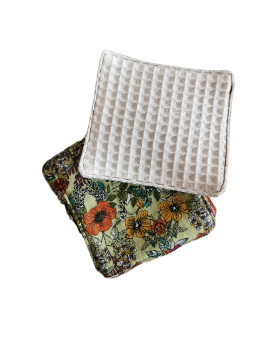 Lot de 5 lingettes lavables